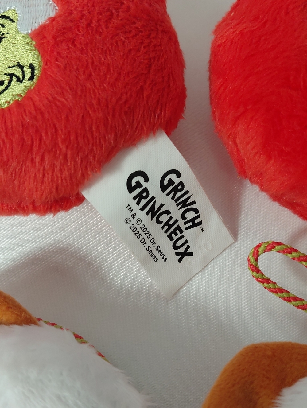 2025 Dr.Seuss McDonald's The Grinch Plush Ornaments - Picture 6 of 6